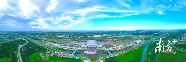 珠西综合交通枢纽江门站是全省第四大铁路枢纽。杨兴乐摄 图片